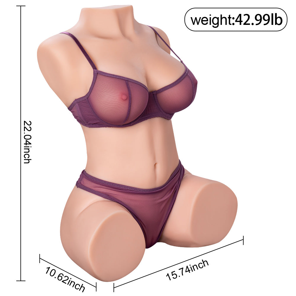 Dania 46.3LB echter Sexpuppen-Torso auf
