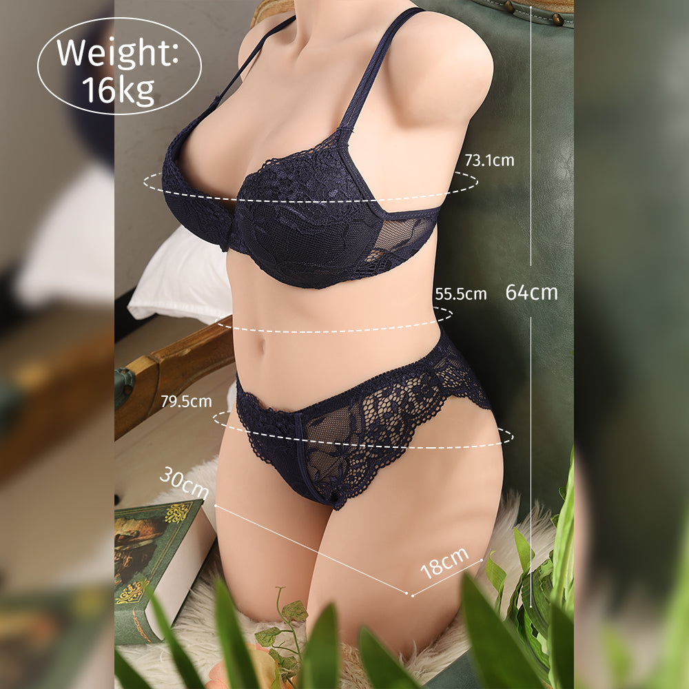 Isabella - 37.48LB Realistic Life-Size BBW Sex Doll Torso