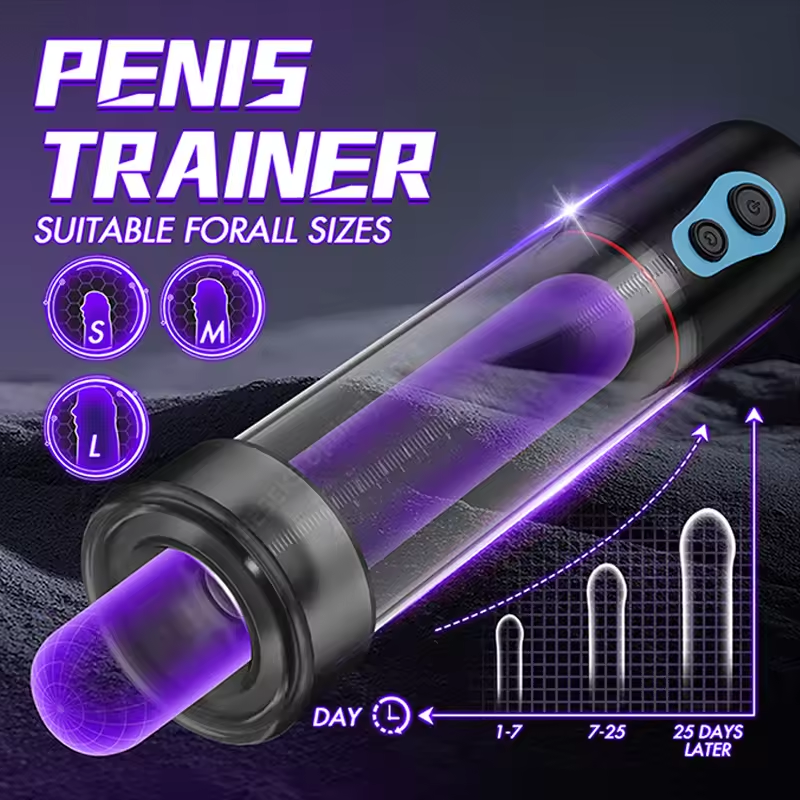 Electric Penis Pump Vacuum Enlargement Enhancerale Male Masturbator