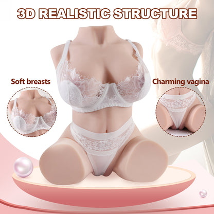 Jesse - 16.76LB Realistic Sex Doll Torso