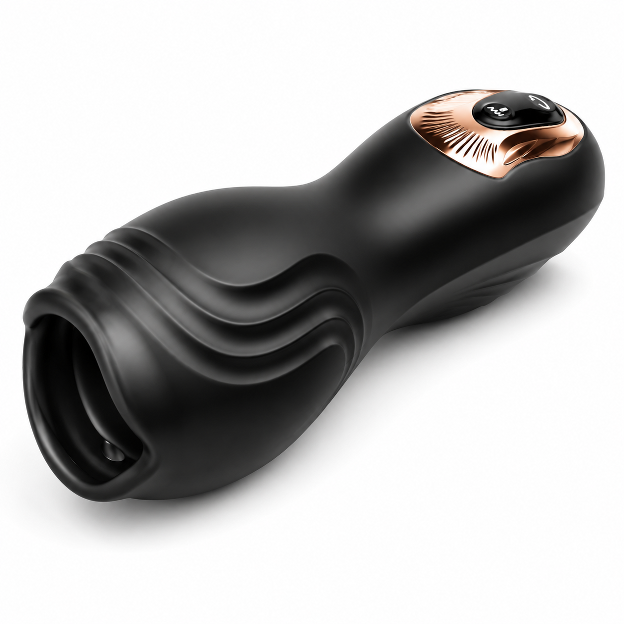 Oral Penis Vibrator Glans Trainer for Masturbator with 10 Vibration Modes