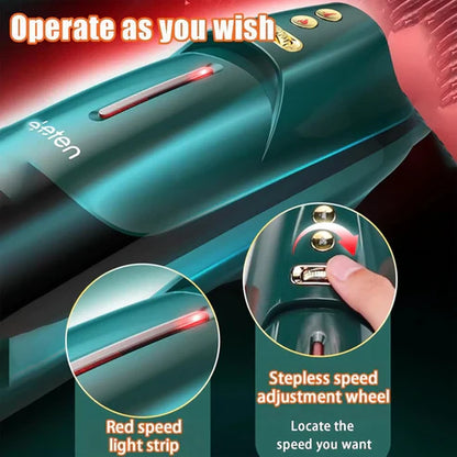 Automatic Sucking Heating Masturbator Stroker Blowjob Sex Machine with 7*7 Smart Mods