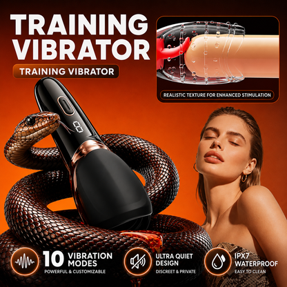 APP Smart Control Penis Trainer Vibrator Stimulator with 10 Powerful Vibration Modes