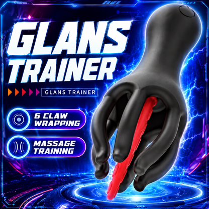 Penis Trainer Glans Vibrator Prostate Vibration Dilator with 10 Vibration Modes