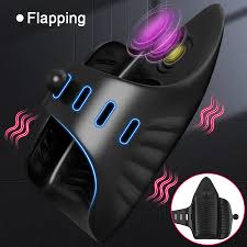 Electric Penis Trainer Glans Vibrator Stimulator with 10 Vibrating & 10 Tapping Modes