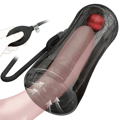 Penis Enlargement Vacuum Sucking Penis Pump Exerciser Male Masturbator