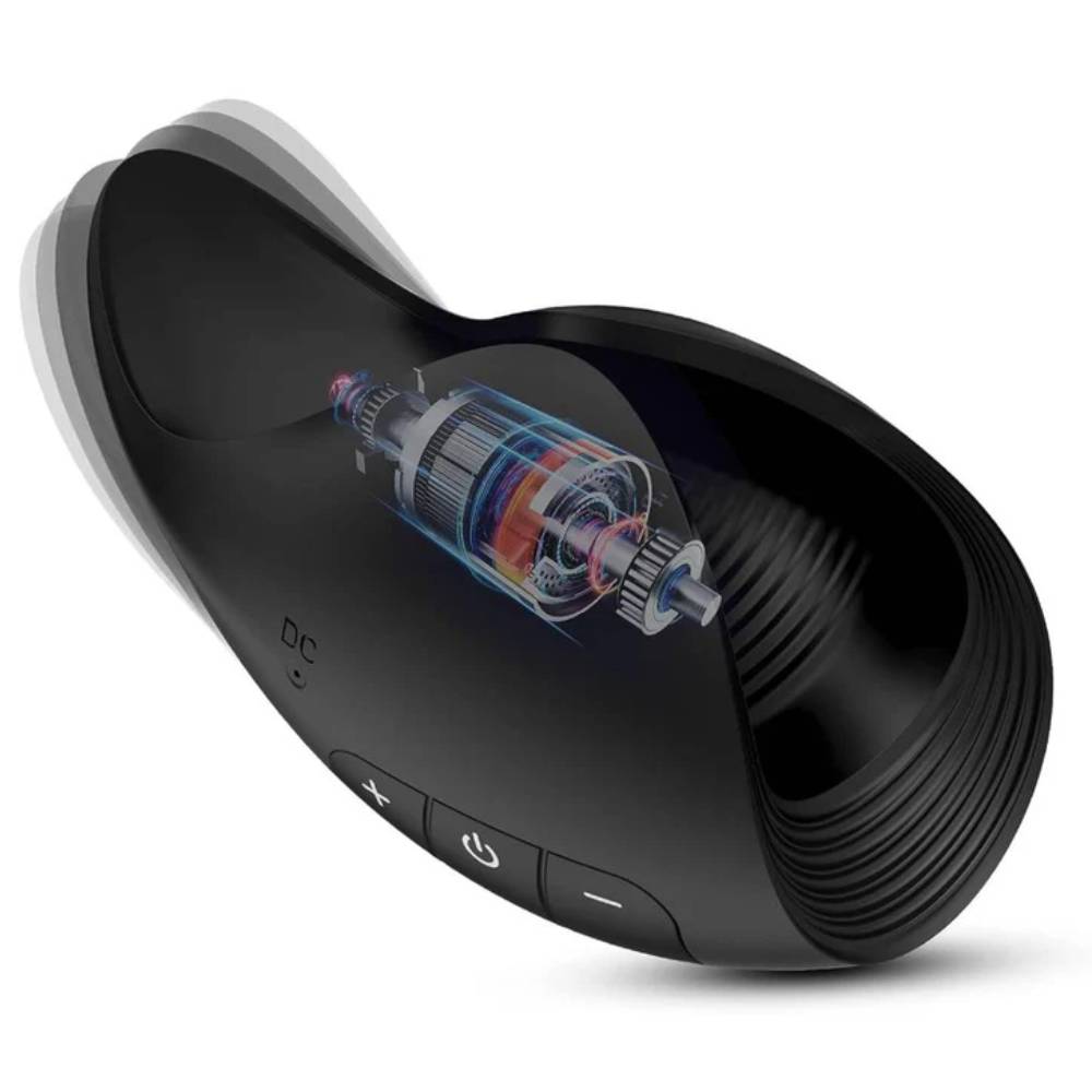 Smart Auto Penis Trainer Oral Massage Stroker Masturbator with 10 Vibrating Modes