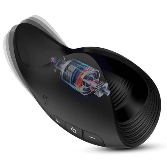 Smart Auto Penis Trainer Oral Massage Stroker Masturbator with 10 Vibrating Modes