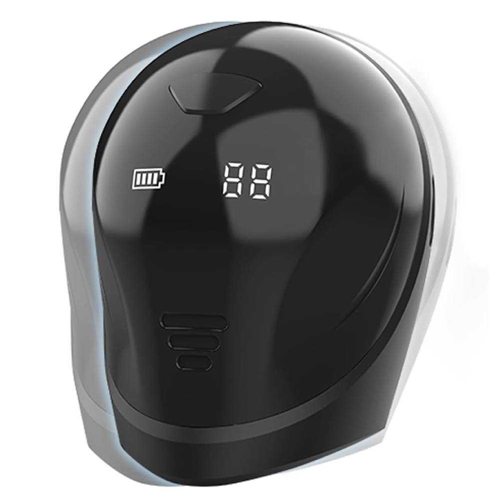 360° Wrapping Glans Blowjob Trainer Penis Vibrator Masturbator with 10 Vibrating Modes