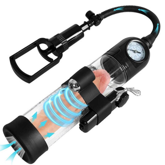 Electric Enlarge Air Penis Vacuum Enlargement Training Device with Multifunctional Modes