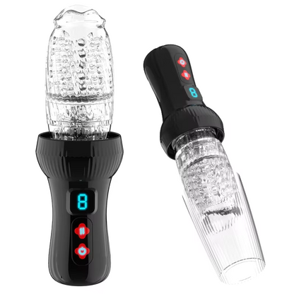 Gawk Gawk 6000 4.0 Version Torch 9 *9 Thrusting Rotating Penis Stroker Male Masturbator