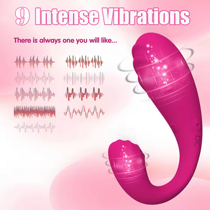 Smart App control Clitoris G-spot Vibrator Massager with 9 Intense Vibrations