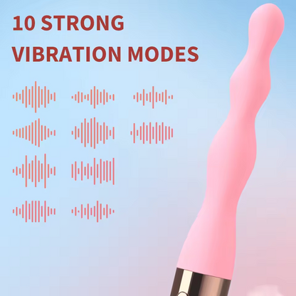 Anal Beads Vibrator Prostate Massage with 10 Strong Vibration Modes
