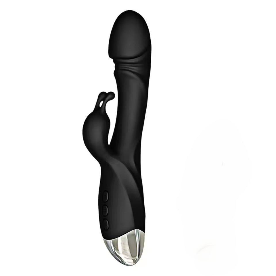 Rabbit G-spot Vibrator Nipple Massage with 10 Powerful Vibration Modes