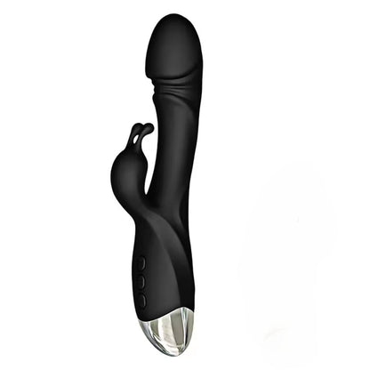 Rabbit G-spot Vibrator Nipple Massage with 10 Powerful Vibration Modes