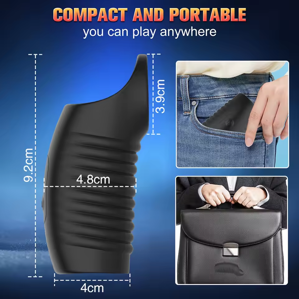 APP Control  Penis Sleeve Enlarger Stimulator Delay Ejaculation Penis Ring