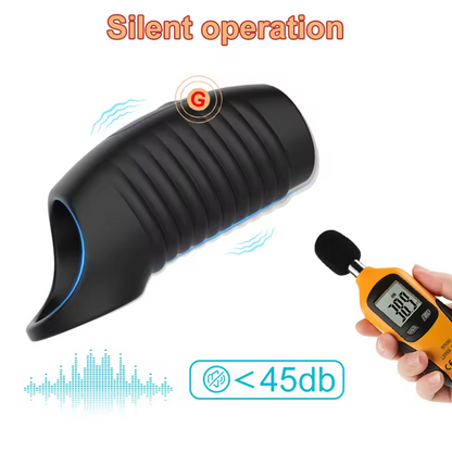 APP Control  Penis Sleeve Enlarger Stimulator Delay Ejaculation Penis Ring