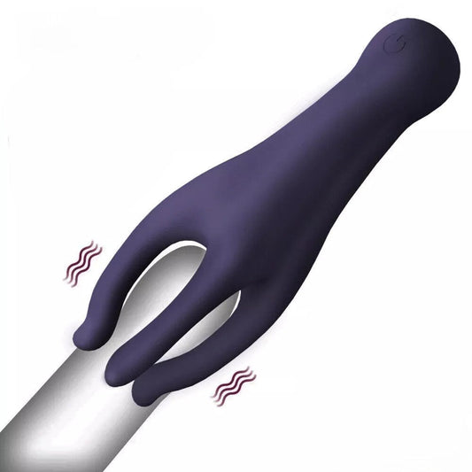 Flexible Strip Glans Stimulator Male Masturbator with 10 Vibration Modes