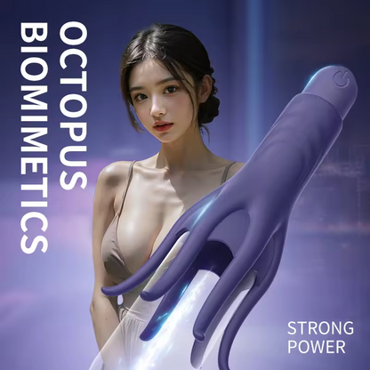 OCTOPUS Electric Penis Vibrator Glans Trainer with Strong Vibration