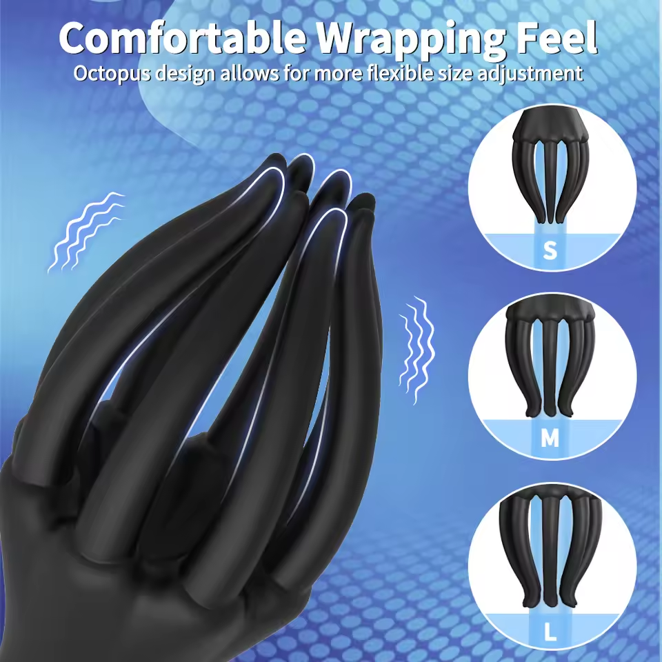 Glans Trainer Penis Vibrator Massager Male Masturbator with 10 Powerful Modes
