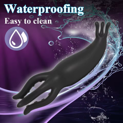 360° Wrapped Glans Stimulator Male Penis Exerciser with 10 Powerful Modes