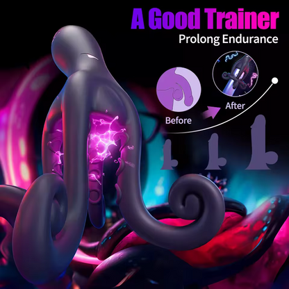 Automatic Penis Vibrator Glans Tranier Stroker with 10 Sucking & Vibrating Modes