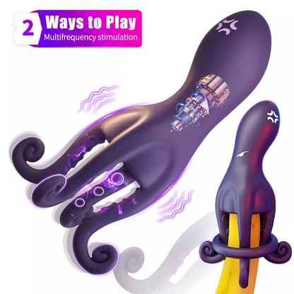 Automatic Penis Vibrator Glans Tranier Stroker with 10 Sucking & Vibrating Modes