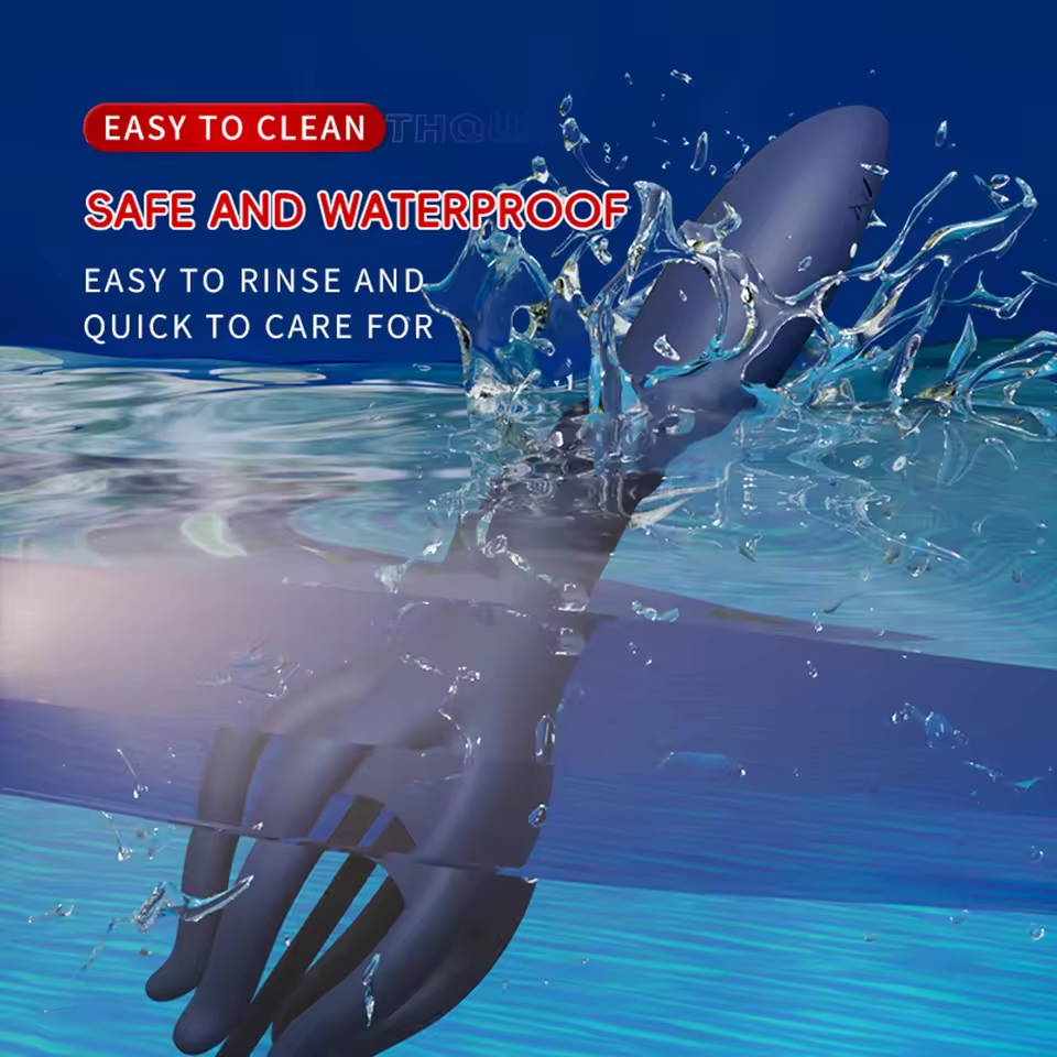 Electric Penis Vibrator Glans Trainer Male Masturbator with 30 Frequency