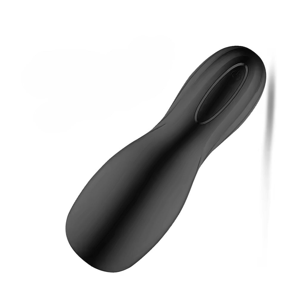 Hot Boy Silicone Pulse Vibration Masturbating Glans Massager