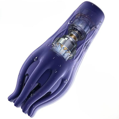 Electric Penis Trainer Massager Glans Trainer Masturbator with 10 Vibration Modes