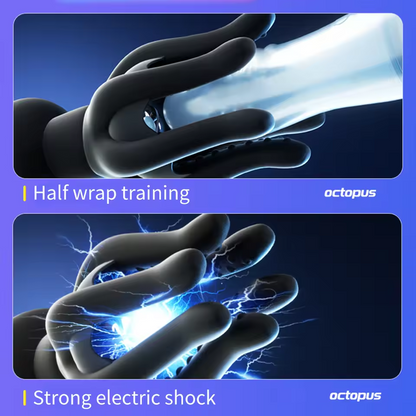 Electric Penis Vibrator Glans Trainer Massager with 10 Vibrations & Electric Shock