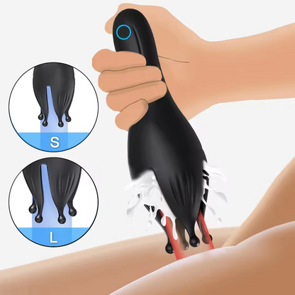 Electric Penis Trainer Massager Glans Stimulator with 10 Vibration Modes