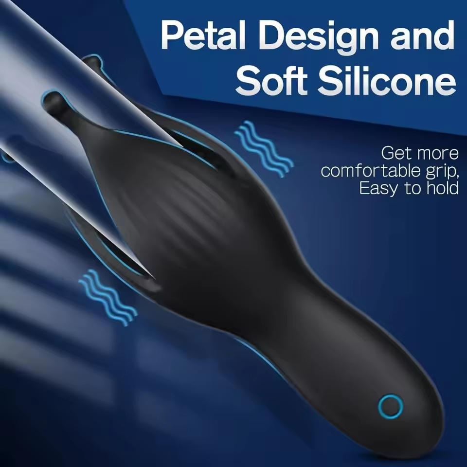 Electric Penis Trainer Massager Glans Stimulator with 10 Vibration Modes