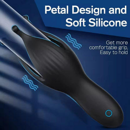 Electric Penis Trainer Massager Glans Stimulator with 10 Vibration Modes