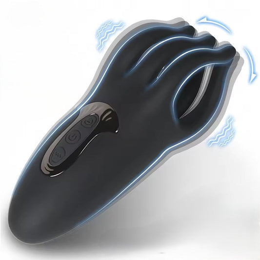 Smart Penis Vibrator Glans Massager Stimulator with 10 Powerful Vibration Modes