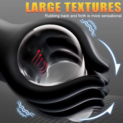 Smart Penis Vibrator Glans Massager Stimulator with 10 Powerful Vibration Modes