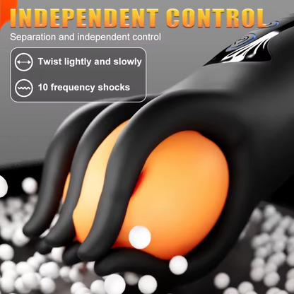 Smart Penis Vibrator Glans Massager Stimulator with 10 Powerful Vibration Modes
