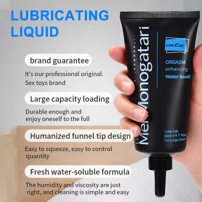 50ml/200ml Anal Lubrication Water-based lubricant for Sex Session