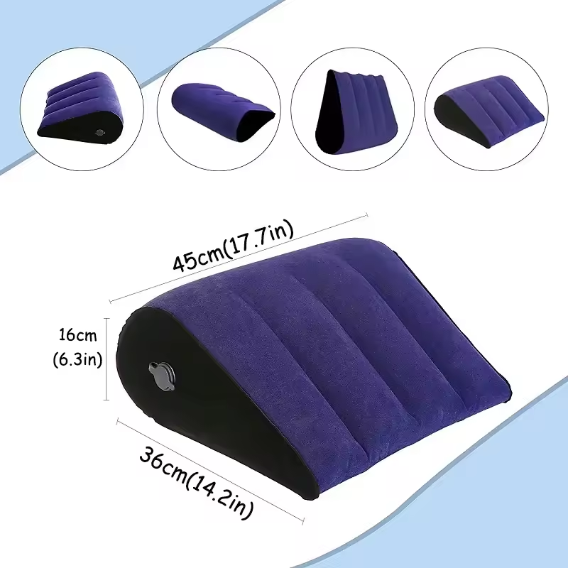 Inflatable Assist Sex Pillow Cushion Multifunctional Couple Sex Air Cushion