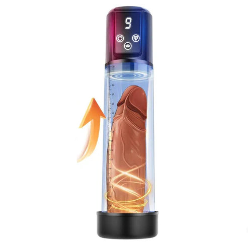 Electric Penis Pump Trainer Enlargement with 9 Sucking & Training Modes