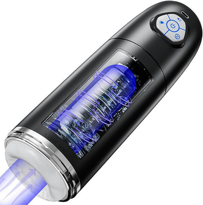 Automatic Masturbator Penis Pump Sex Machine with 10 Rotating Thrusting Modes