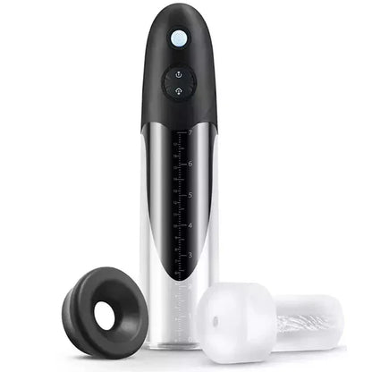 Triple-frequency Automatic Penis Pump with Vacuum Suction & Super Waterproof