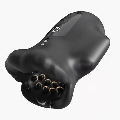 360° Wrapping Penis Vibrator Glans Trainer Stroker Masturbator with 10 Vibration Modes