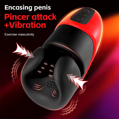 Electric Penis Trainer Glans Stimulator Masturbator with 10 Vibration Modes