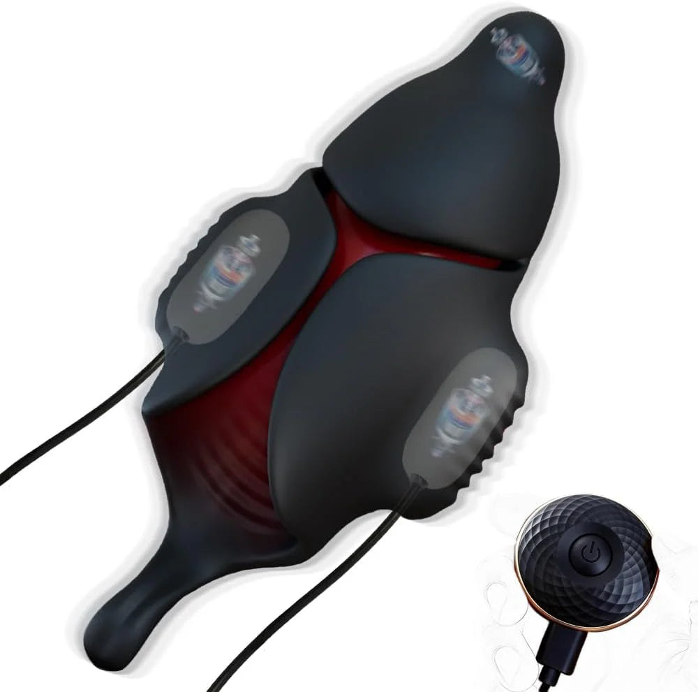 Electric Penis Trainer Glans Vibrator Masturbator with 10 Vibration Modes