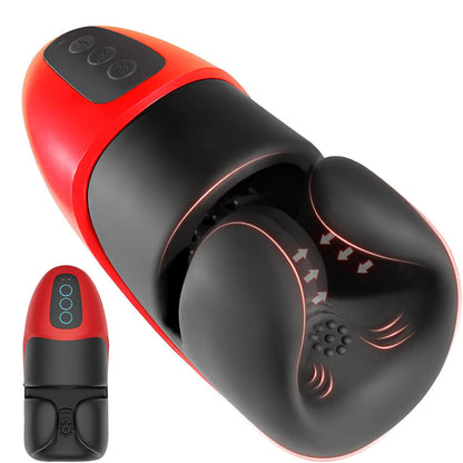 Electric Penis Trainer Glans Stimulator Masturbator with 10 Vibration Modes