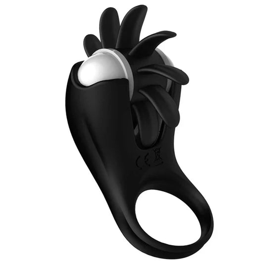 Penis Ring Vibrator Glans Trainer Massager with 10 Vibration Modes