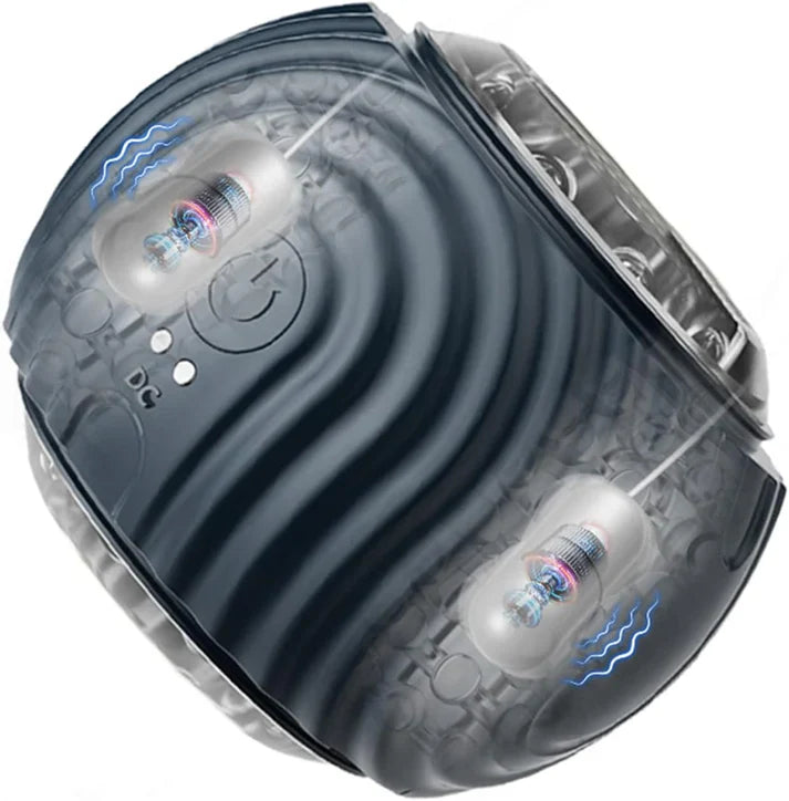 Automatic Penis Trainer Stroker Blowjob Masturbator with 10 Vibration Modes