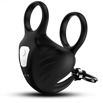 Testicle Massager Penis Trainer Vibrator Stimulator, Masturbator with 9 Vibration Modes