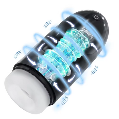 Automatic Masturbator Pocket Pussy Stroker with 3 Vibration Modes